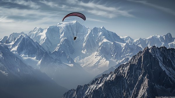Découvrez le parapente à Chamonix